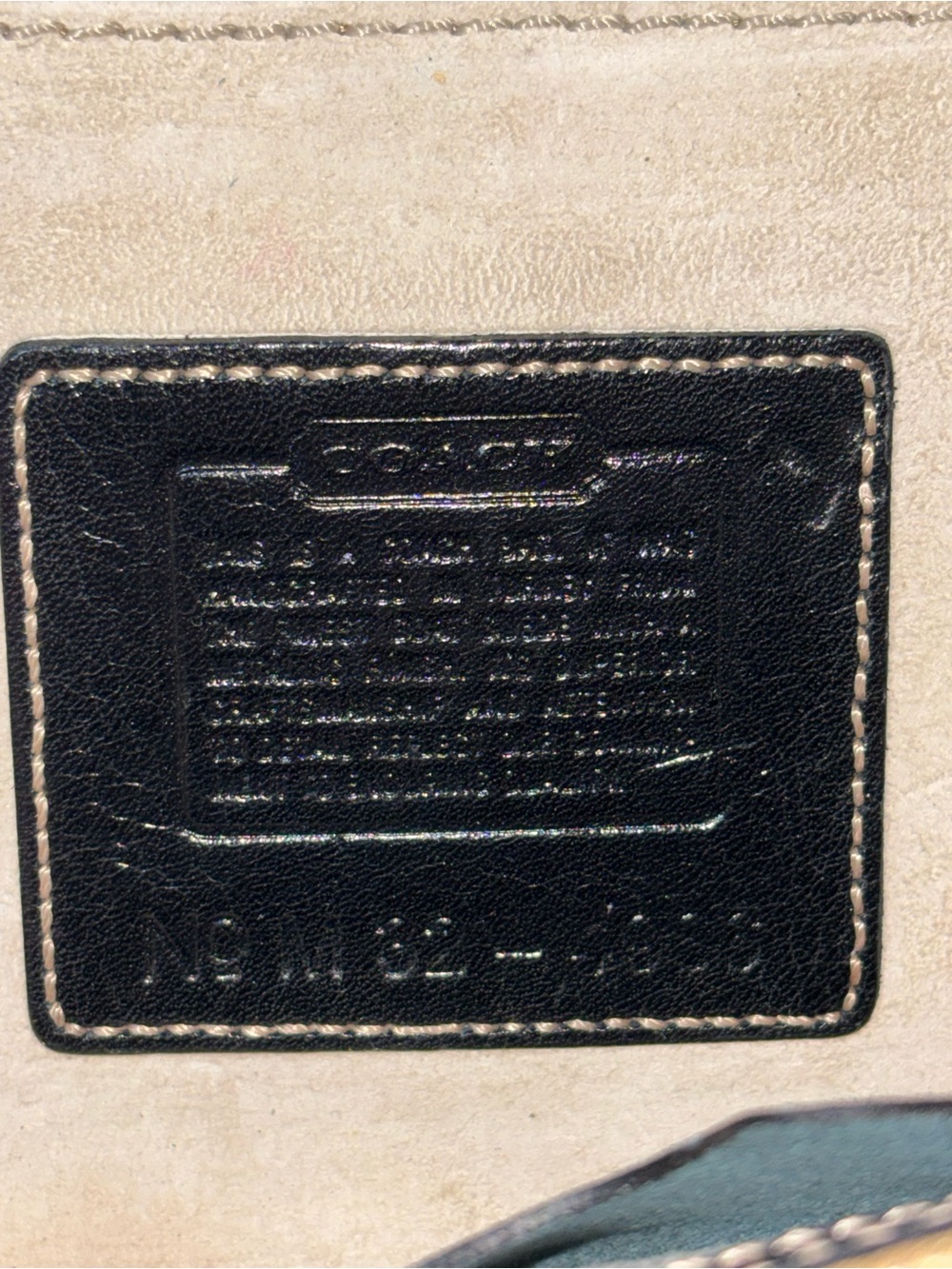 Coach Soho Metallic Gold Leather Wallet/Wristlet Clutch Y2K 2003 - Picture 8 of 8